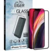 Eiger - IPhone 12 Mini Protection écran 3D GLASS -Mobilemania Magasin protection ecran verre trempe eiger 3d glass cf apple iphone 12 mini