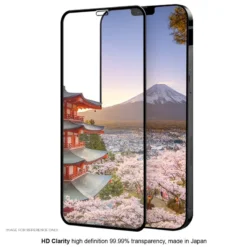 Eiger - IPhone 12 PRO MAX Protection écran 3D GLASS -Mobilemania Magasin protection ecran verre trempe eiger 3d glass cf apple iphone 12 pro max 2