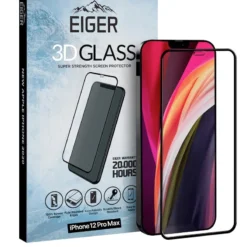 Eiger - IPhone 12 PRO MAX Protection écran 3D GLASS
