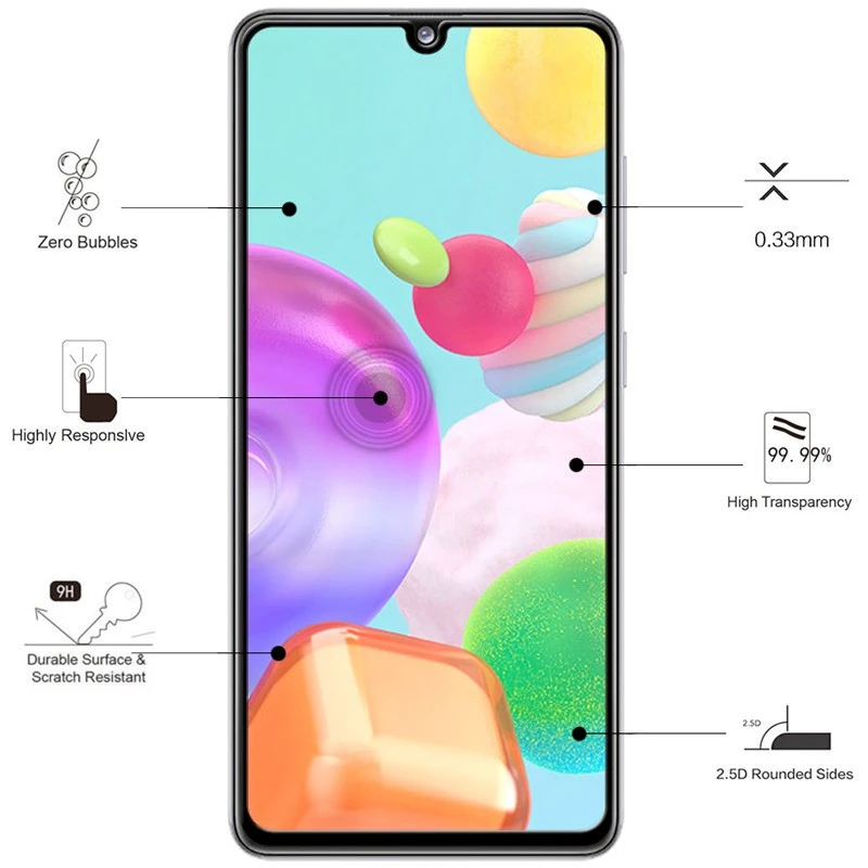 Protection écran Verre Trempé Eiger 3D GLASS CF Samsung Galaxy A41 4 Protection écran Verre Trempé Eiger 3D GLASS CF Samsung Galaxy A41 – Image 2