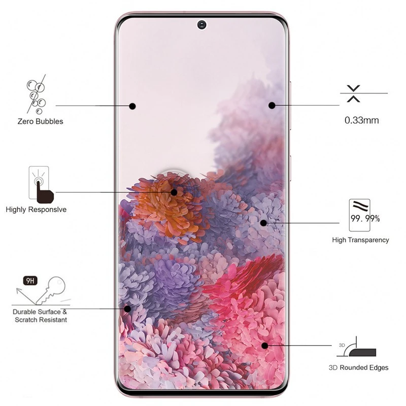 Eiger – Galaxy S20 FE / S20 FE 5G Protection écran 3D GLASS 4 Eiger – Galaxy S20 FE / S20 FE 5G Protection écran 3D GLASS – Image 2