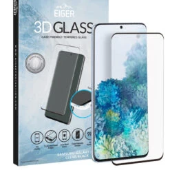 Protection écran Verre Trempé Eiger 3D GLASS CF Samsung Galaxy S20/S20 5G