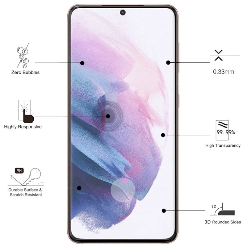 Eiger - Galaxy S21 Ultra 5G Protection écran 3D GLASS 4 Eiger - Galaxy S21 Ultra 5G Protection écran 3D GLASS – Image 2