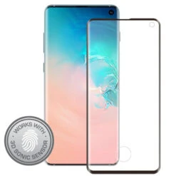 Protection écran Verre Trempé Eiger 3D GLASS Edge Samsung Galaxy S10