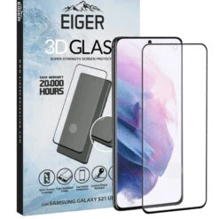 Eiger - Galaxy S21 Ultra 5G Protection écran 3D GLASS EDGE
