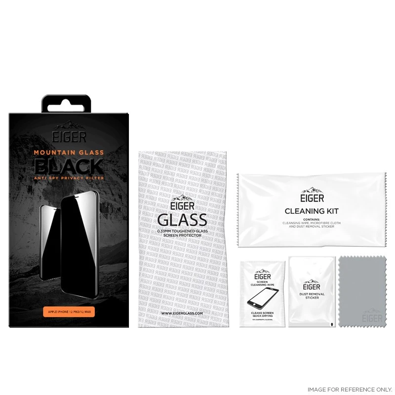 Eiger – IPhone 12 / IPhone 12 PRO Protection écran PRIVACY GLASS 5 Eiger – IPhone 12 / IPhone 12 PRO Protection écran PRIVACY GLASS – Image 3