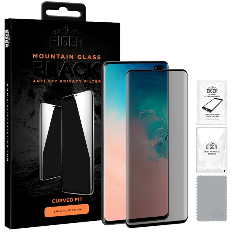 Eiger - Galaxy S10 Protection écran PRIVACY GLASS 4 Eiger - Galaxy S10 Protection écran PRIVACY GLASS – Image 2