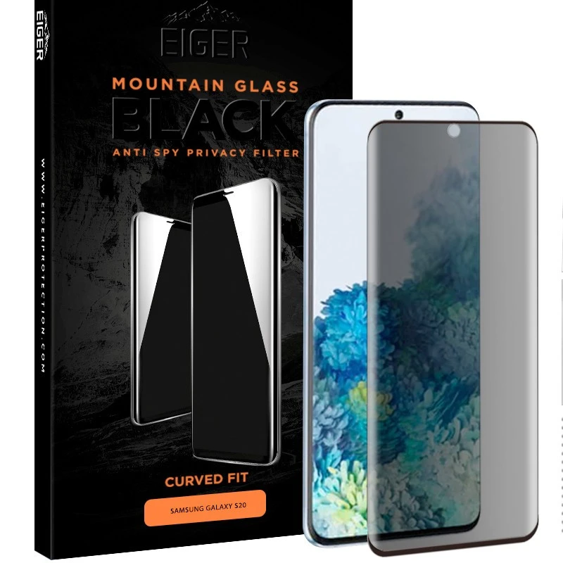 Protection écran Verre Trempé Eiger 3D GLASS PRIVACY Samsung Galaxy S20/S20 5G 3 Protection écran Verre Trempé Eiger 3D GLASS PRIVACY Samsung Galaxy S20/S20 5G