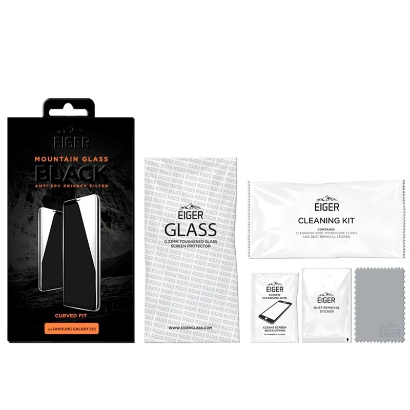Eiger - Galaxy S21 5G Protection écran PRIVACY GLASS 4 Eiger - Galaxy S21 5G Protection écran PRIVACY GLASS – Image 2