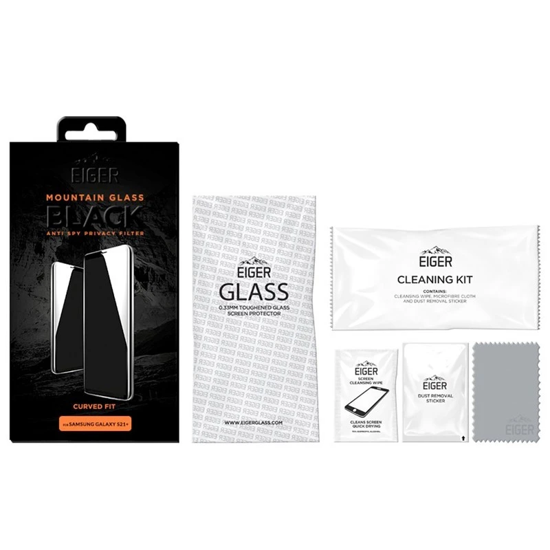 Eiger - Galaxy S21 Plus 5G Protection écran MOUNTAIN GLASS PRIVACY 4 Eiger - Galaxy S21 Plus 5G Protection écran MOUNTAIN GLASS PRIVACY – Image 2