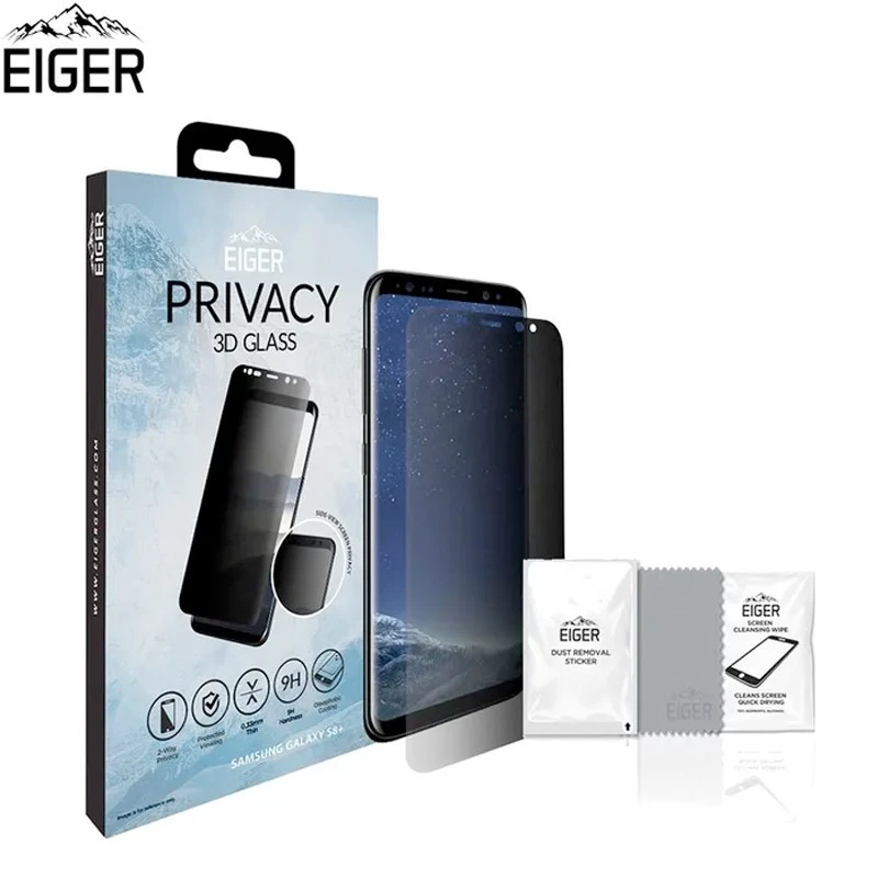 Eiger - Galaxy S8 Plus Protection écran PRIVACY GLASS 7 Eiger - Galaxy S8 Plus Protection écran PRIVACY GLASS – Image 5