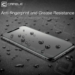 Protection écran Verre Trempé Intégrale CAFELE Apple IPhone XS Max -Mobilemania Magasin protection ecran verre trempe integrale cafele apple iphone xs max 8