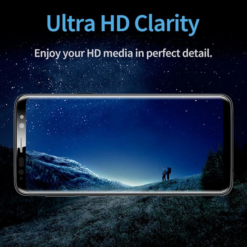 Protection écran Verre Trempé Intégrale ESR Avec Contour Samsung Galaxy S9 Noir 6 Protection écran Verre Trempé Intégrale ESR Avec Contour Samsung Galaxy S9 Noir – Image 4