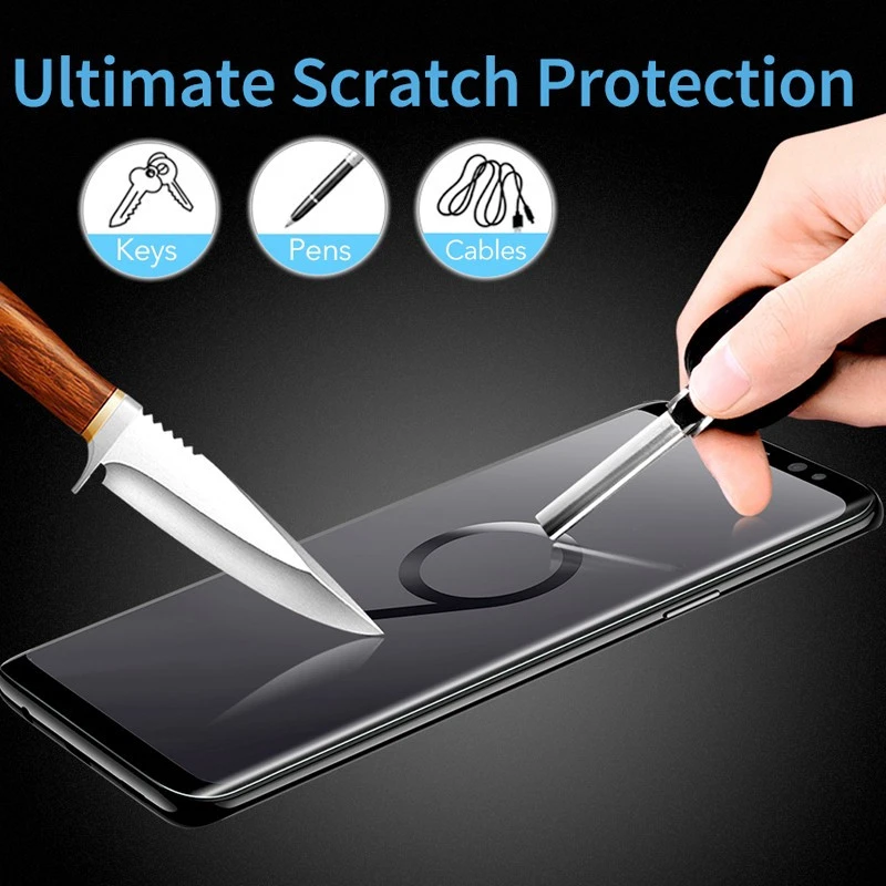 Protection écran Verre Trempé Intégrale ESR Avec Contour Samsung Galaxy S9 Noir 9 Protection écran Verre Trempé Intégrale ESR Avec Contour Samsung Galaxy S9 Noir – Image 7