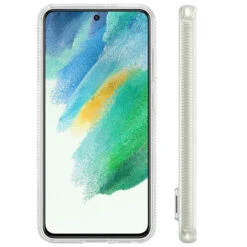 Samsung - Galaxy S21 FE 5G Coque Rigide Clear Standing EF-JG990C Transparente -Mobilemania Magasin samsung galaxy s21 fe 5g coque rigide clear standing ef jg990c transparente 2