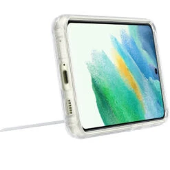 Samsung - Galaxy S21 FE 5G Coque Rigide Clear Standing EF-JG990C Transparente -Mobilemania Magasin samsung galaxy s21 fe 5g coque rigide clear standing ef jg990c transparente 5