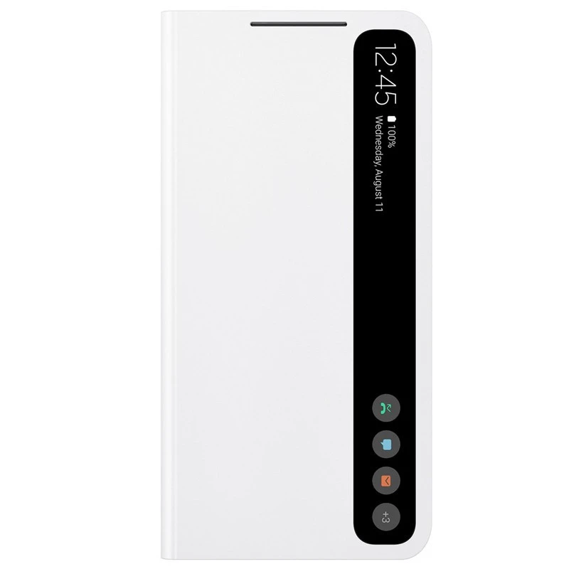 Samsung - Galaxy S21 FE 5G Etui Folio Smart Clear View EF-ZG990C 3 Samsung - Galaxy S21 FE 5G Etui Folio Smart Clear View EF-ZG990C