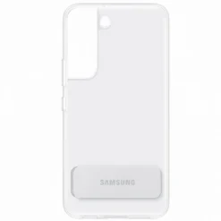 Samsung - Galaxy S22 5G Coque Rigide Clear Standing EF-JS901CT Transparente -Mobilemania Magasin samsung galaxy s22 5g coque rigide clear standing ef js901ct transparente 4