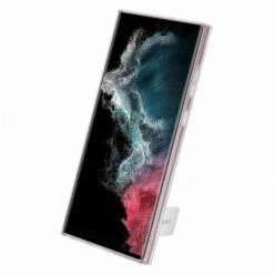 Samsung - Galaxy S22 Ultra 5G Coque Rigide Clear Standing EF-JS908CT -Mobilemania Magasin samsung galaxy s22 ultra 5g coque rigide clear standing ef js908ct 4