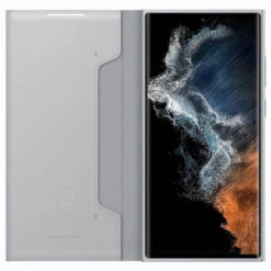 Samsung - Galaxy S22 Ultra 5G Etui Folio Smart LED View EF-NS908P -Mobilemania Magasin samsung galaxy s22 ultra 5g etui folio smart led view ef ns908p 3